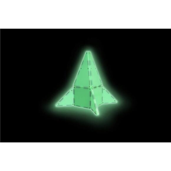 Magna-Tiles Glow In The Dark Set, The Original Magnetic Building Tiles - Picture 5 of 6